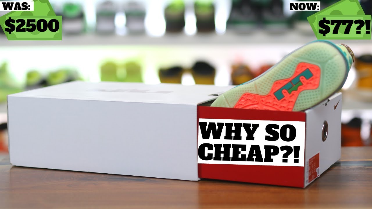 These Were $2500, Now Sitting for $79?! Nike Lebron Retro Discussion