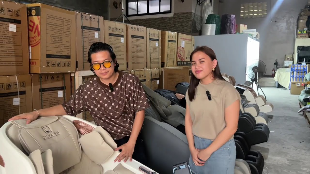 Direct Warehouse ng mga Luxury Massage Chair | FREE DELIVERY | Meron pang Freebies || TourVlogDaily