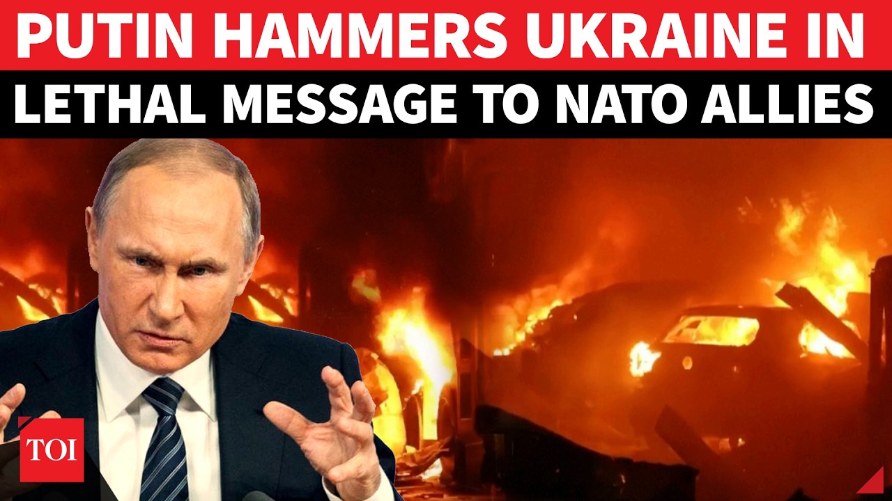 'WIPE THEM OUT': Putin Unleashes Missiles On Major Ukrainian Cities As NATO Huddles In Ankara