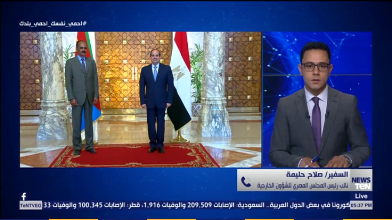 نائب رئيس المجلس المصري للشؤون الخارجية يوضح تفاصيل زيارة  الرئيس الإريترى أسياس أفورقى