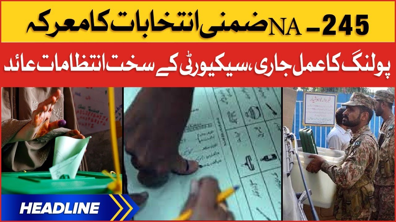 NA-245 Karachi By-Elections | News Headlines at 9 AM | By-Elections Updates