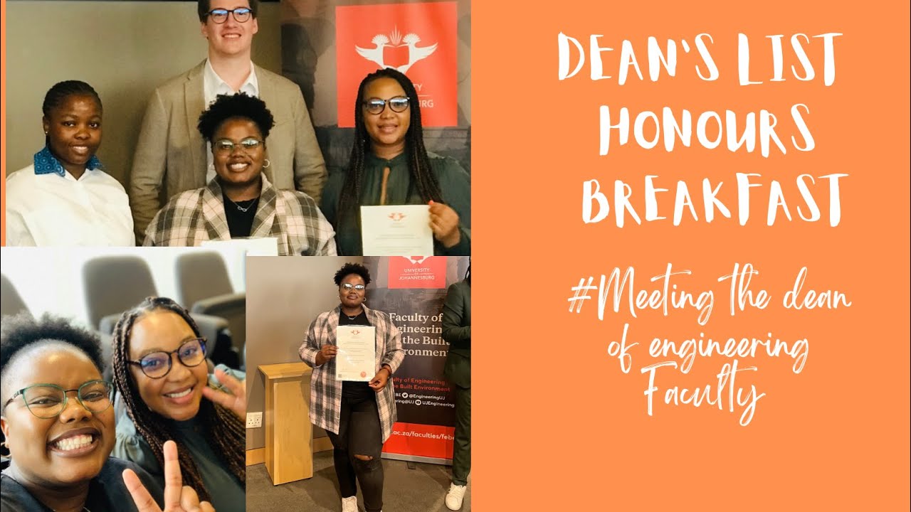 VLOG: DEAN'S LIST HONOURS BREAKFAST | APK | ACADEMIC EXCELENCE | MEETING THE  DEAN