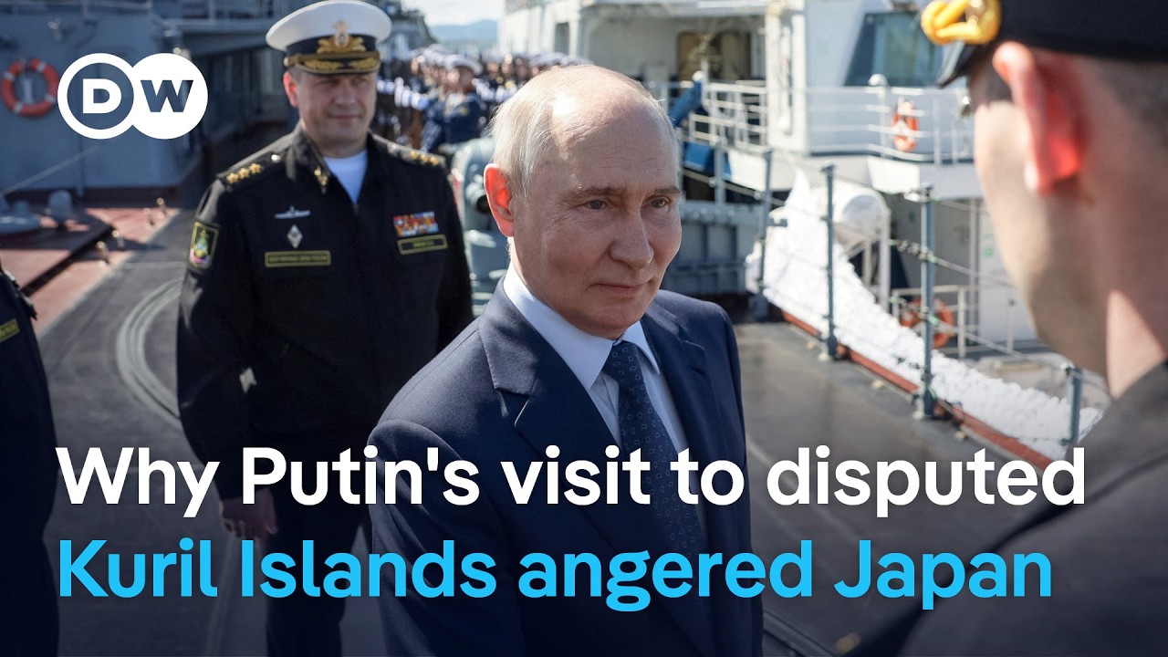 Kuril visit follows Pacific Fleet drills and Russia-China drills near Japan | DW News