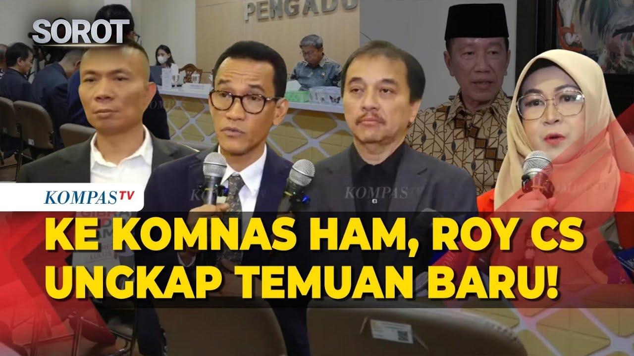 [FULL] Roy Suryo, Rismon, Tifa-Refly ke Komnas HAM Lapor Dugaan Kriminalisasi Kasus Ijazah Jokowi