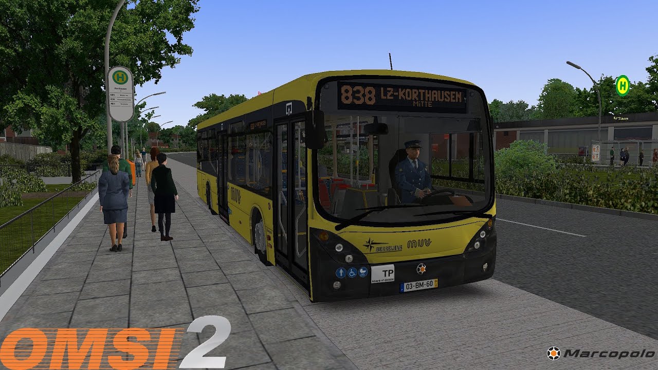 Omsi 2 - Ahlheim Laurenzbach Updated - Line 838 - Marcopolo Viale MAN 18.280