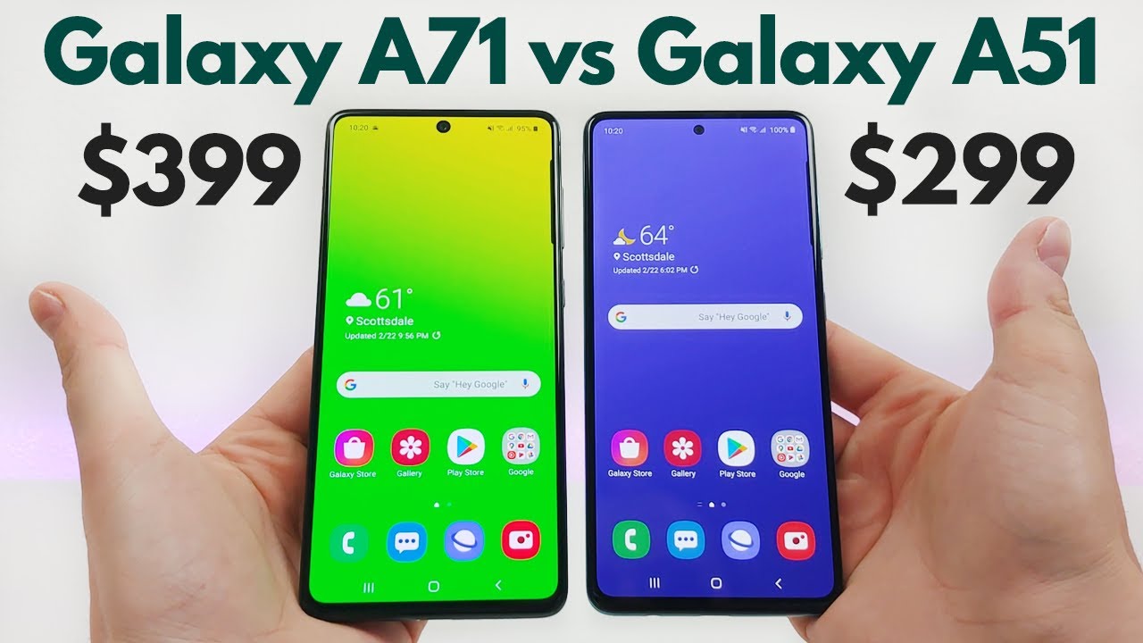 Samsung Galaxy A71 vs Samsung Galaxy A51 - Who Will Win?