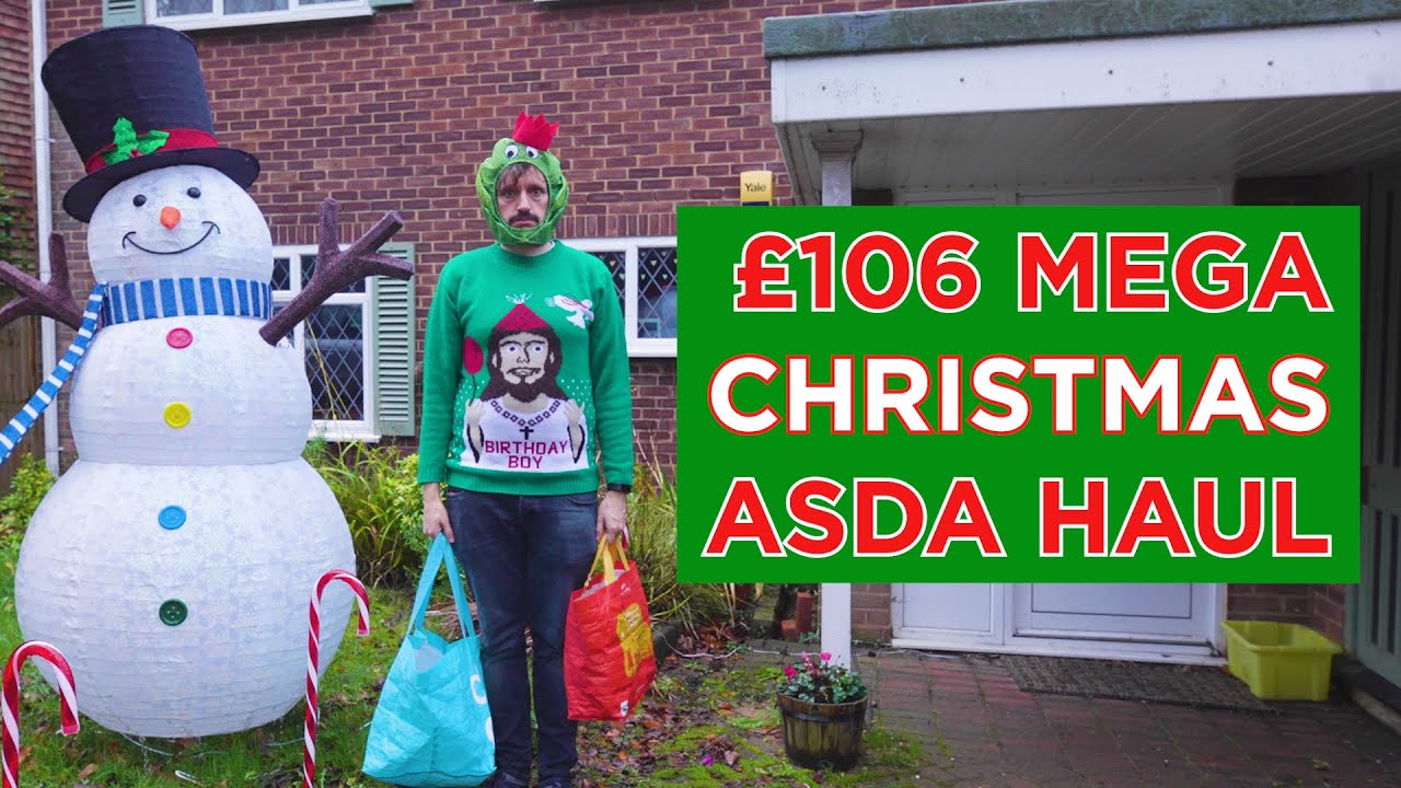 £106 MEGA Asda CHRISTMAS Haul