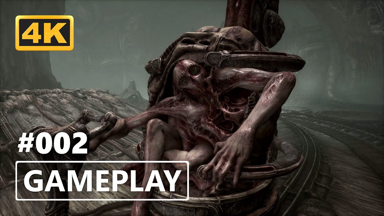 Scorn Xbox Series X Gameplay 4K
