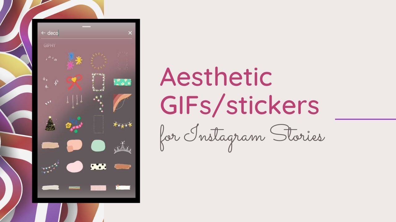 20+ Best GIFs/stickers keywords for Instagram Stories