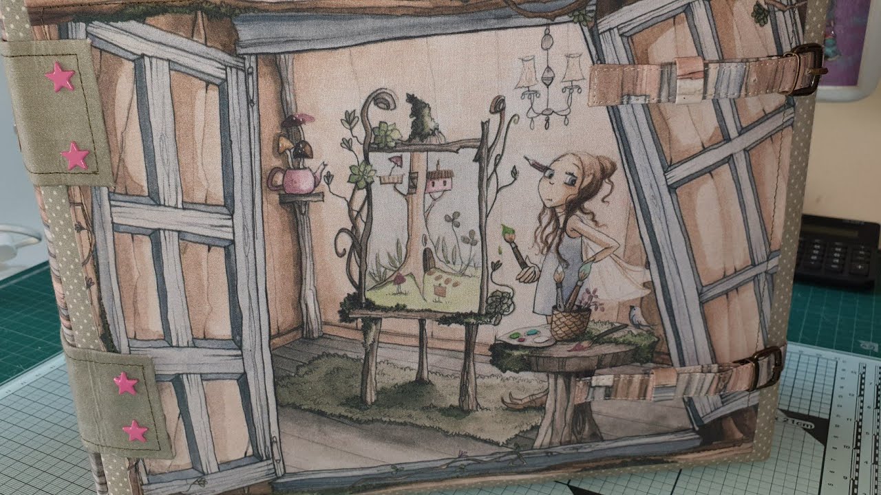 Album scrapbooking  EL ALTILLO DE LOS DUENDES