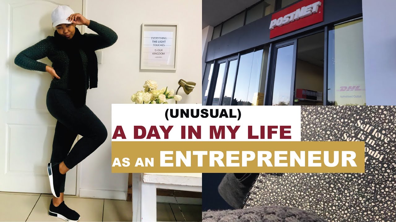 A DAY IN MY LIFE AS AN ENTREPRENEUR  -  LESEDI DAWN | South African YouTuber