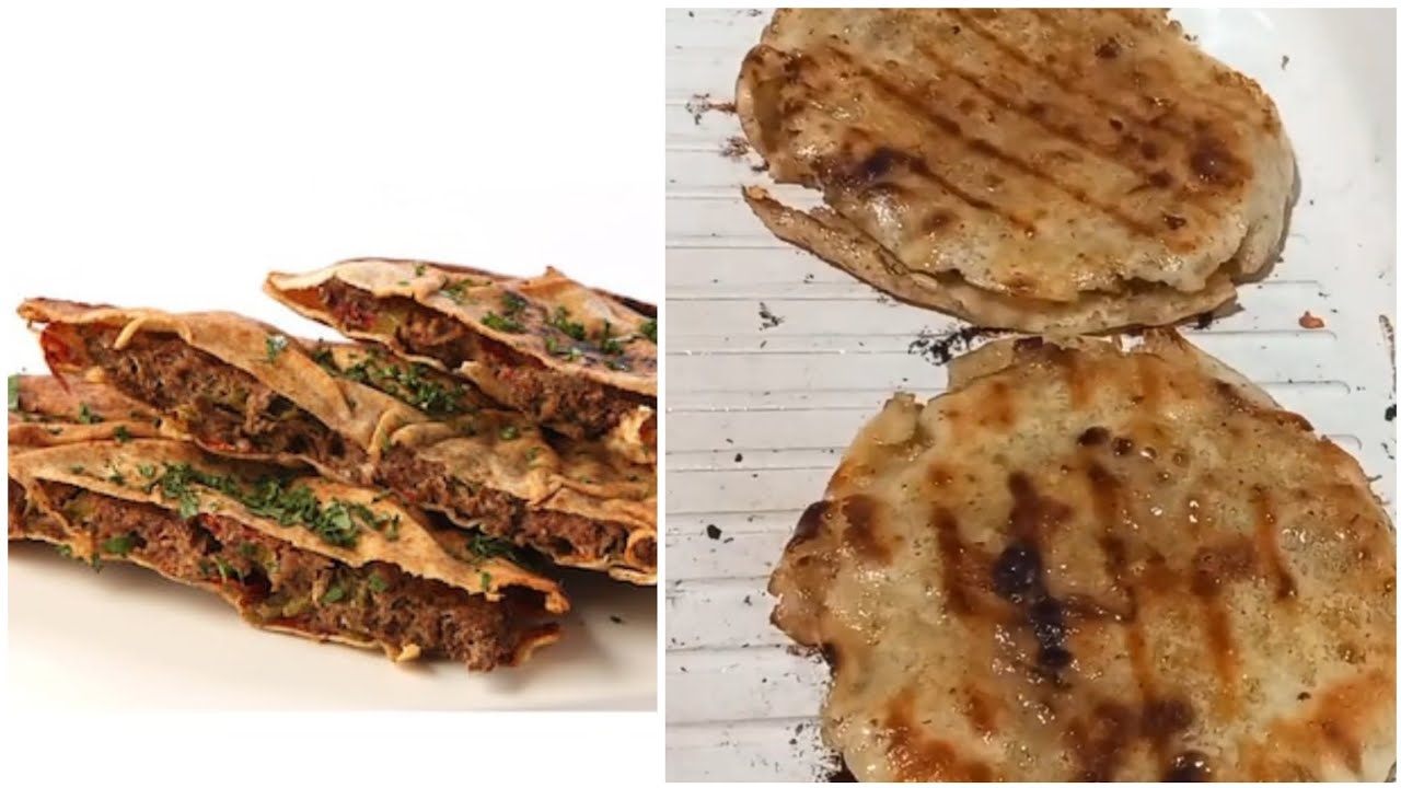 حواوشي الحاتي بربع كيلو لحمه مفرومة 👌