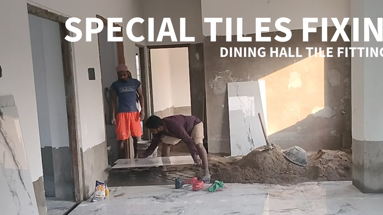 🔥 dining space floorTiles Step-by-Step Fitting Guide!"