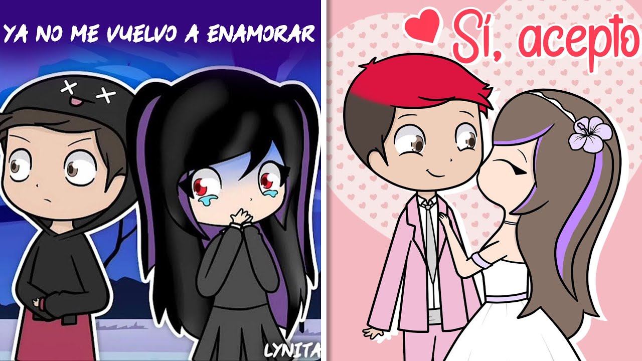 YA NO ME VUELVO A ENAMORAR vs SÍ, ACEPTO | Lyna.exe vs Lynita