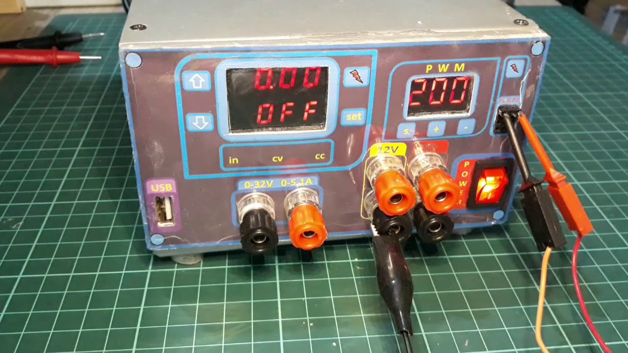 TEST DP30V5A-L Programmable Power Supply & PWM Module
