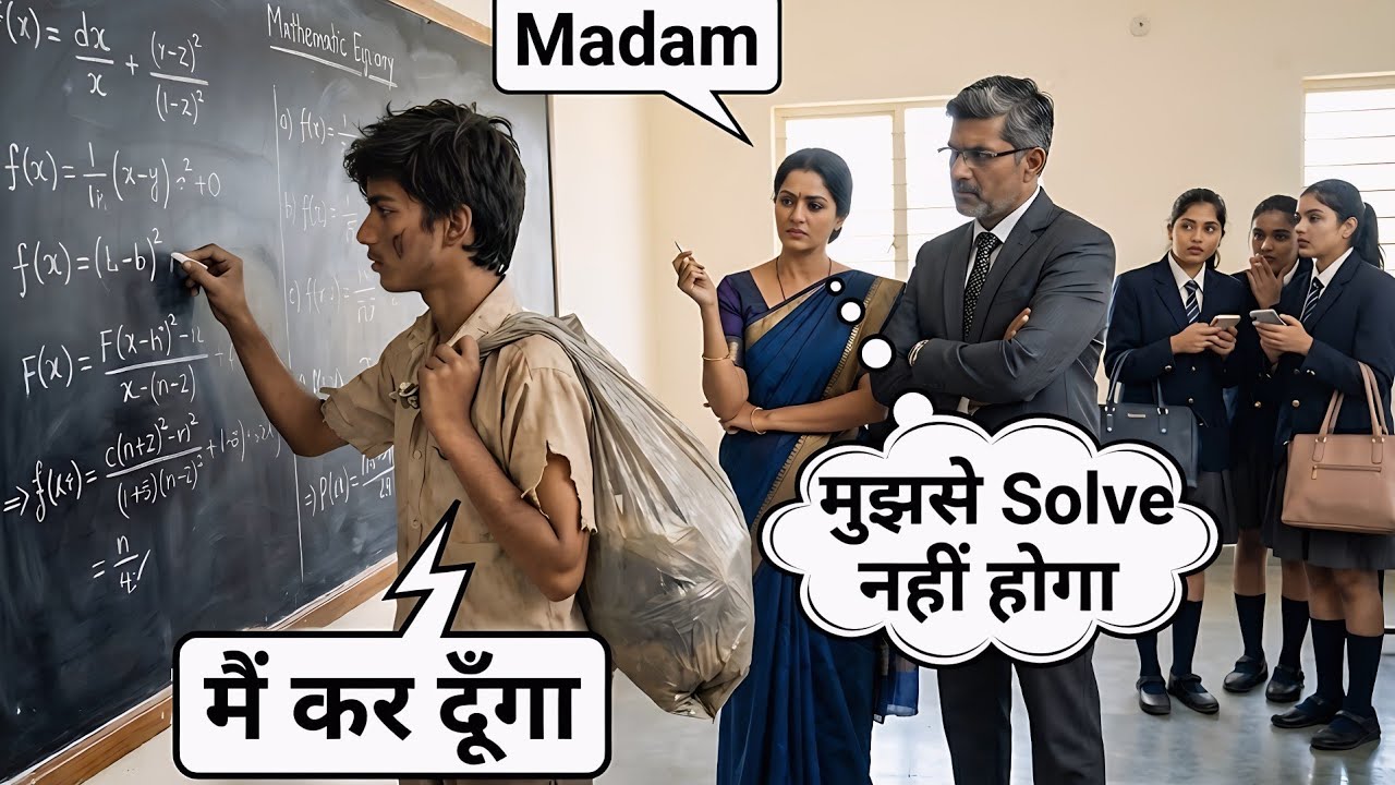 जिसे भिखारी समझा, वो निकला Maths का बाप! 😱 जिसे देख प्रोफेसर  के पैर कांप गए...