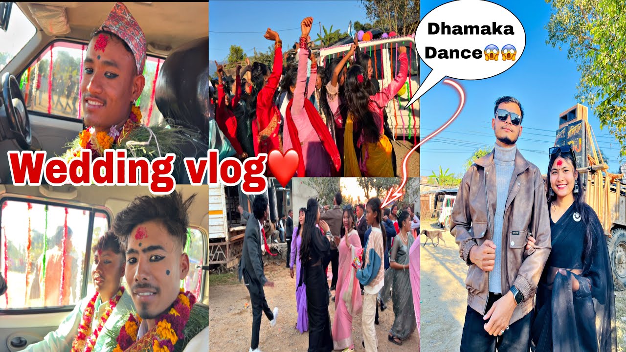 FINALLY DAAI KO LAAGI VAUJU LINA JANTI PUGIYO😘||Bihe Ko Dance😱😎||Sanjana❤️Tharu||vlog🥀