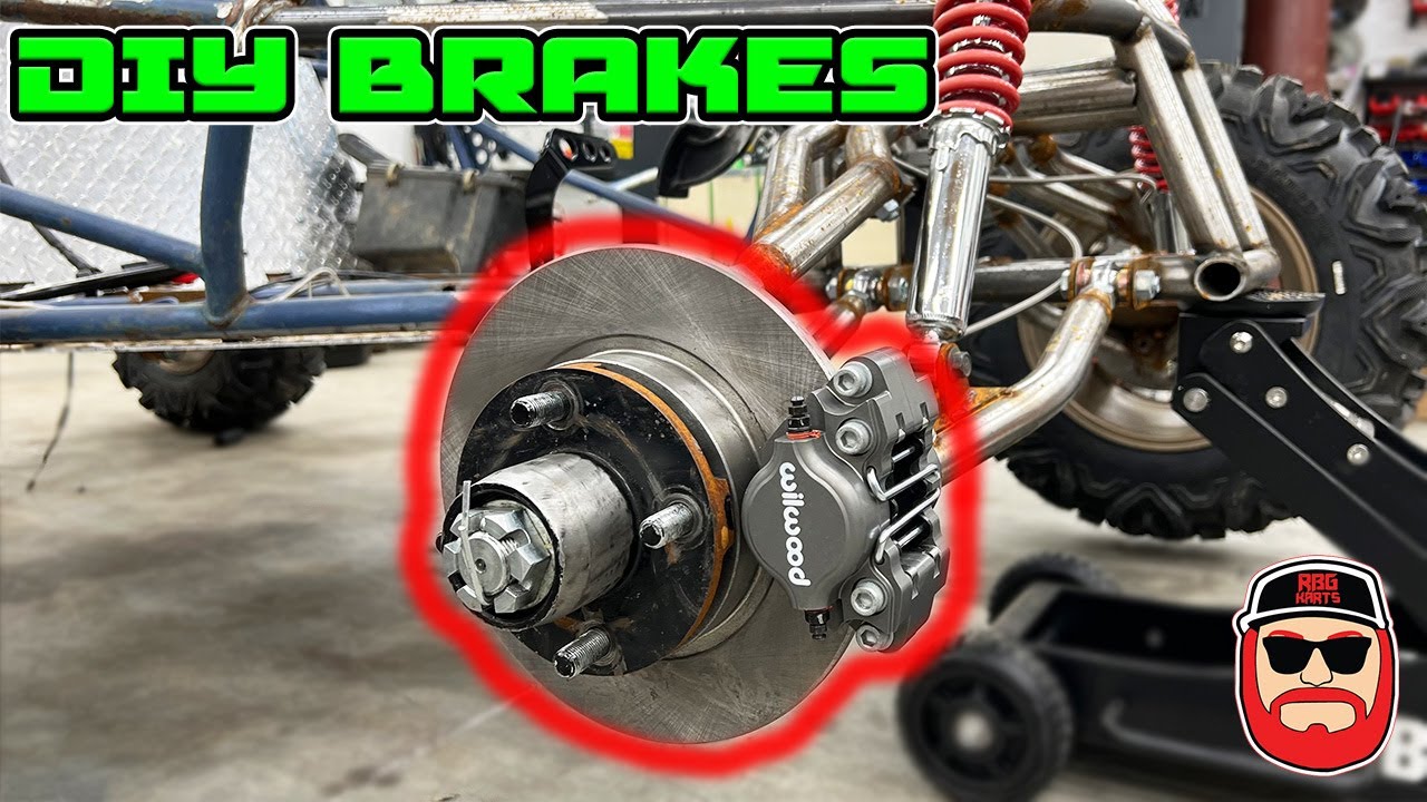 DIY Cross Kart Brakes ~ YZ450 Buggy Build