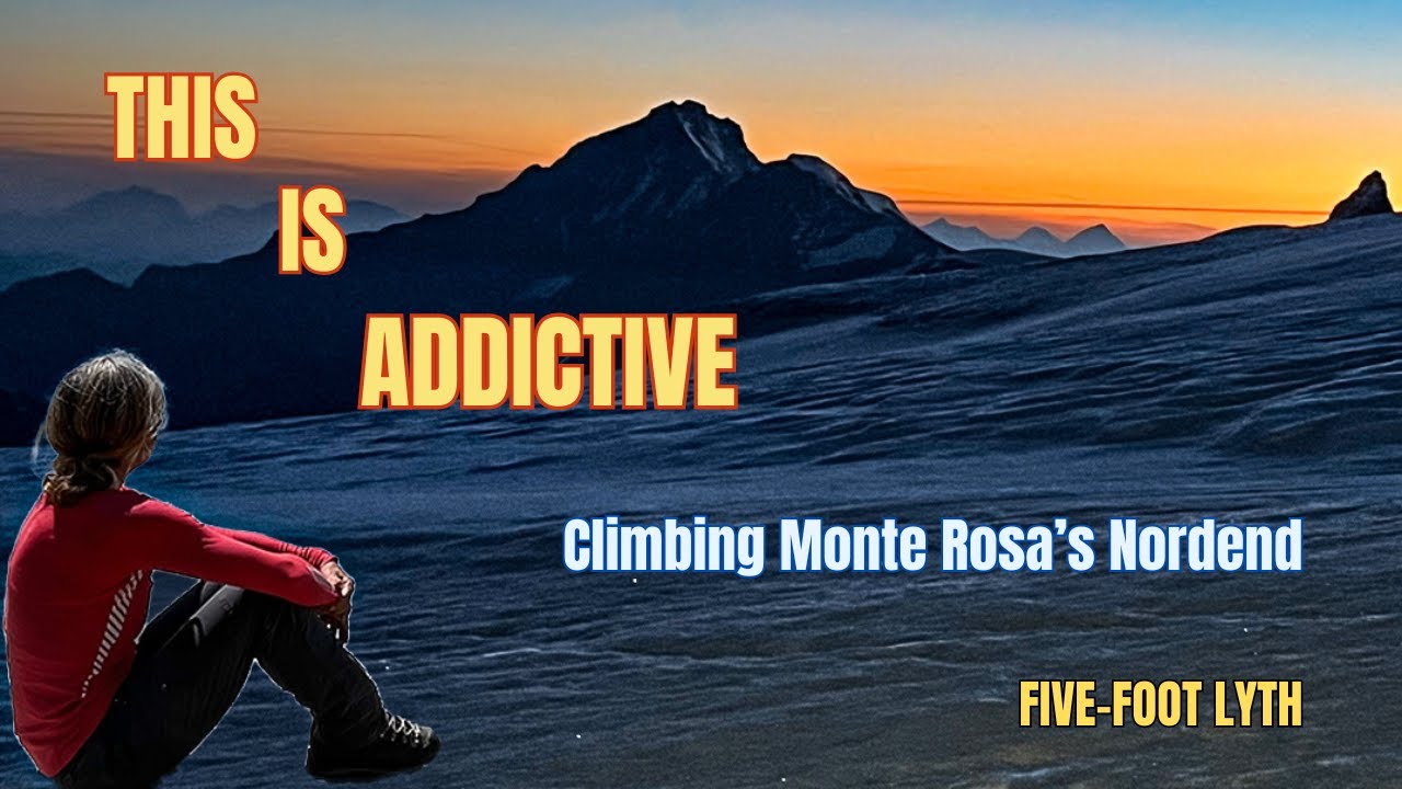 Fighting fear at 4000m | NORDEND, MONTE ROSA