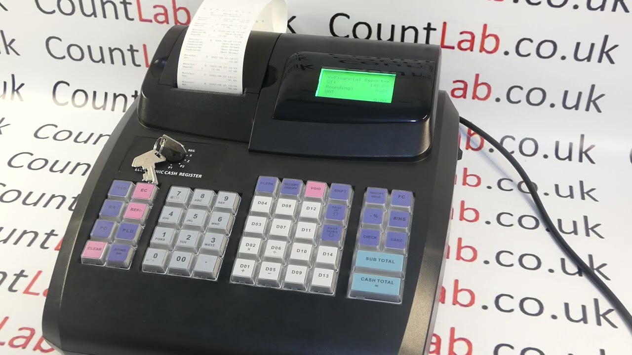 CL731 - How To Run End Of Day Z Report With The Journal Count Lab 7, 8 & 9 Cash Registers