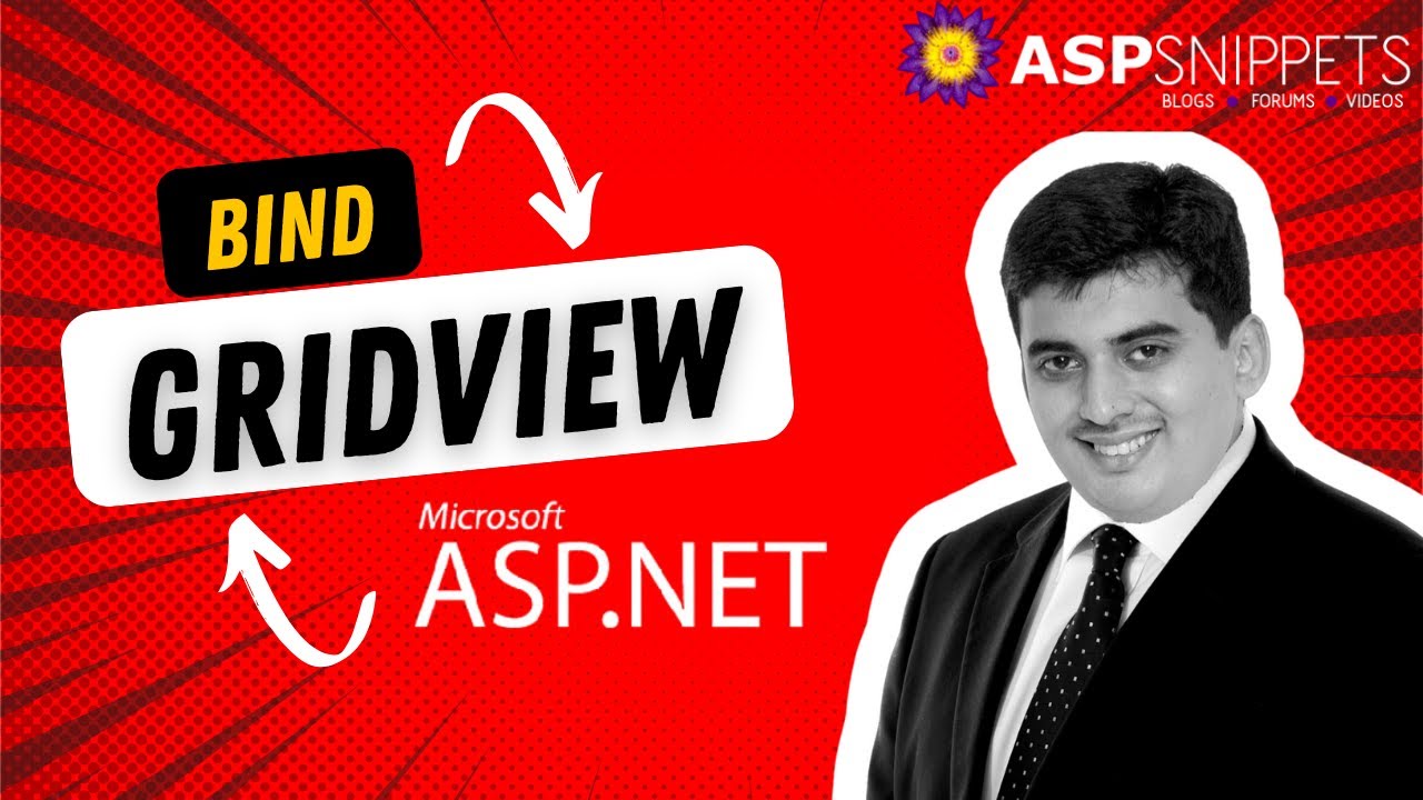 Привязать GridView в ASP.Net