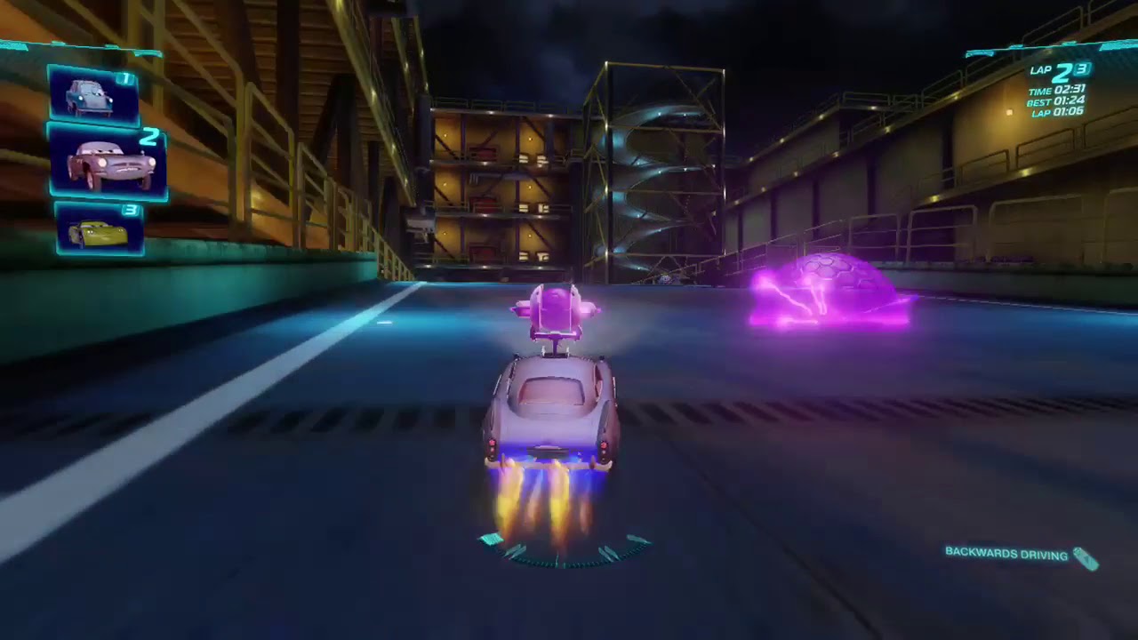 Cars 2 The Video Game | Finn Mcmissle - Oil Rig Run |