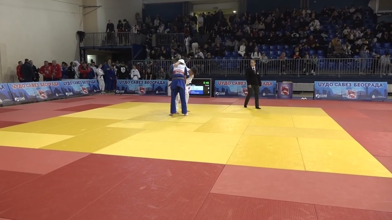 Vuk Dangubić CZB Luka Dangubić CZB 1:0 -60kg #PrvenstvoBeogradaKadeti2026 FINAL