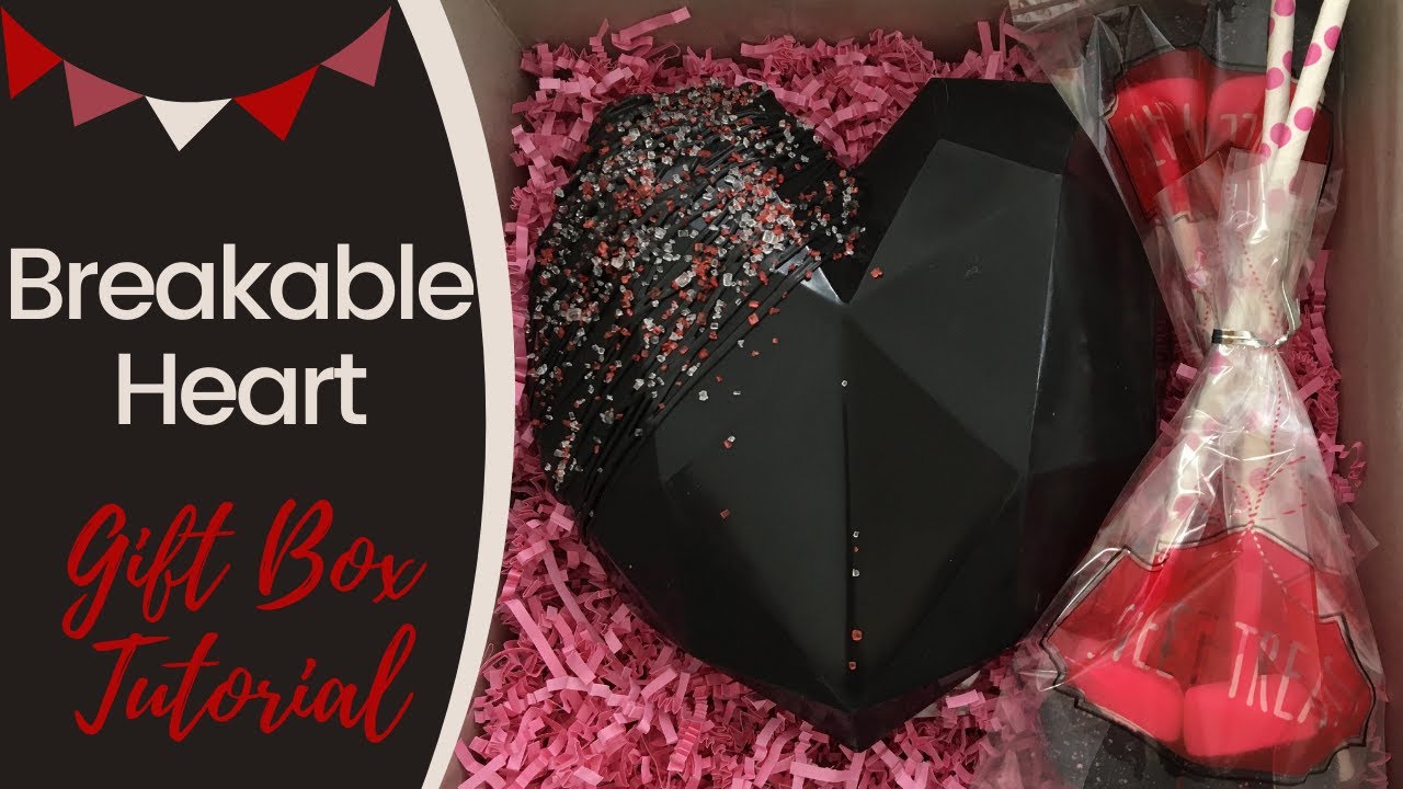 Chocolate Heart Tutorial | Geometric Chocolate Heart