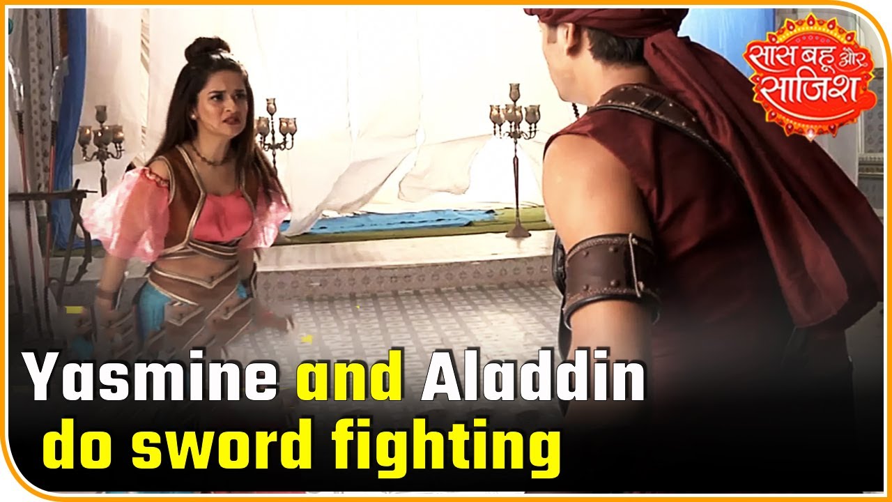 Aladdin - Naam Toh Suna Hoga: Yasmine and Aladdin do sword fighting