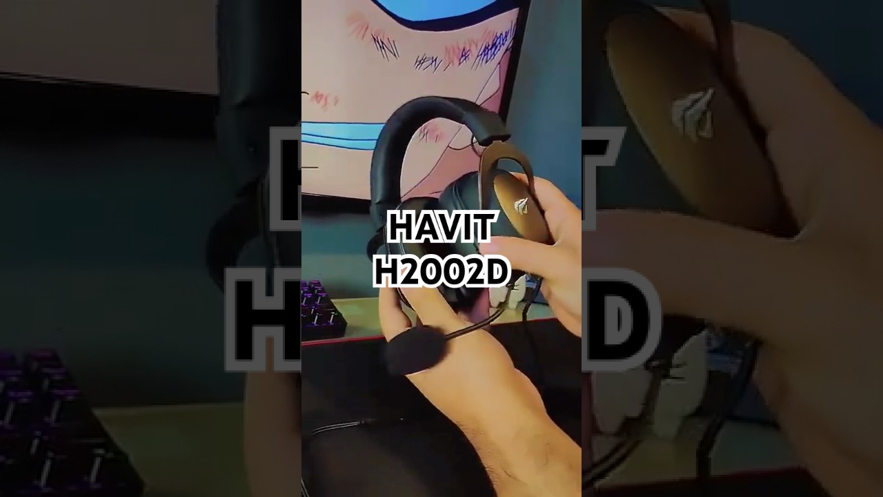 Headset Havit H2002d,     Headset gamer Custo X Benef&iacute;cio com grande qualidade de Audio e Microfone