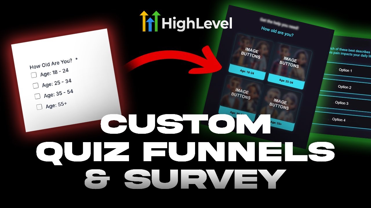 Create Custom Stylized GoHighLevel Quiz Funnels & Surveys With AI! (NO Coding Experience Required!)