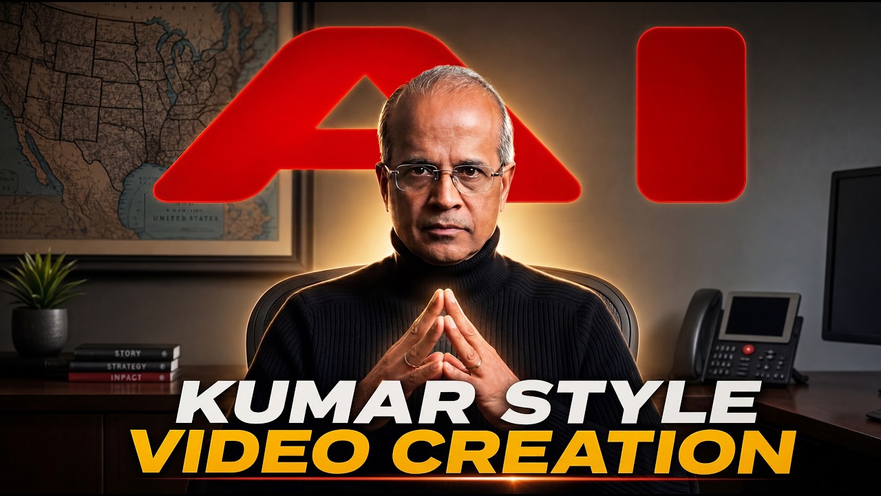 How do I Re-Create TheKumarMethod Viral Instagram Reel with AI? Kumar Style Video Editing