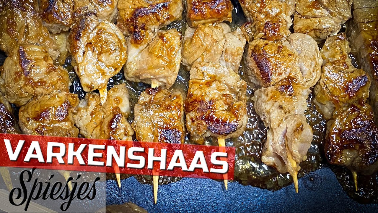 Teriyaki Varkenshaas spiesjes - NasQ BBQ