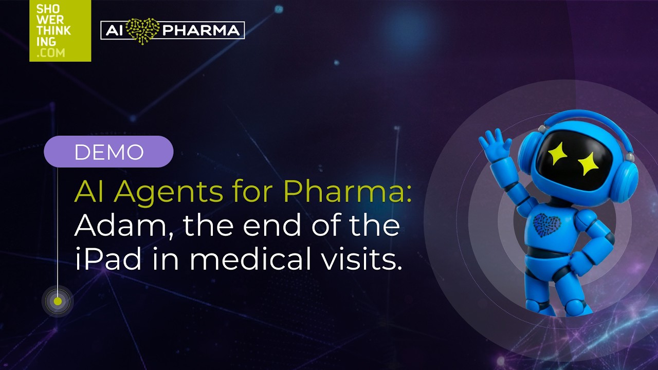AI Agents for Pharma: ADAM, the end of the iPad in medical visits.