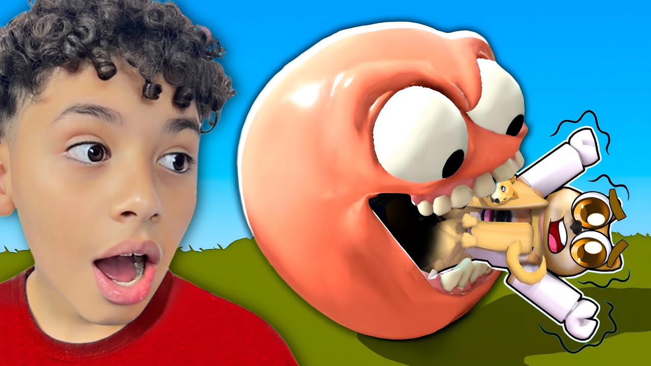 ESSE OLHO GIGANTE É DOIDO! (Roblox GEF)