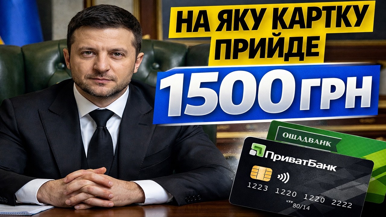 1500 грн (ВАЖНО): НА КАКУЮ КАРТОЧКУ придут деньги?