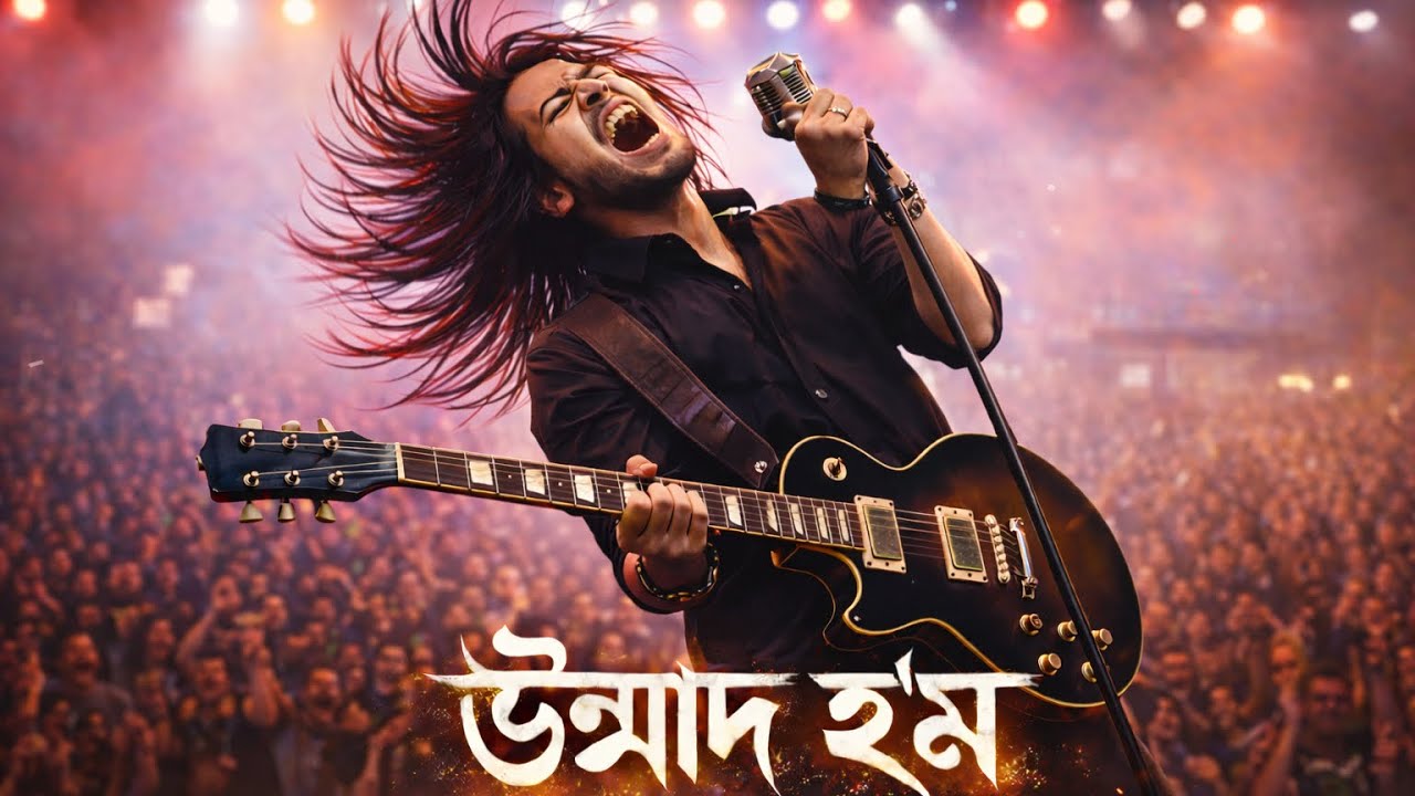 Unmad Hom । Assamese Rock Song ।  Lyrical Video । JGD