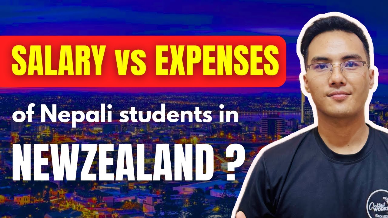Salary vs Expense of students in Newzealand