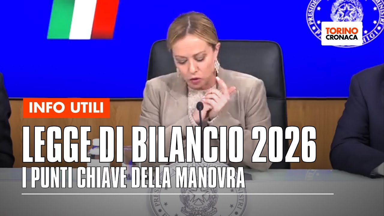 Giorgia Meloni spiega la Legge di Bilancio 2026: i punti chiave della Manovra