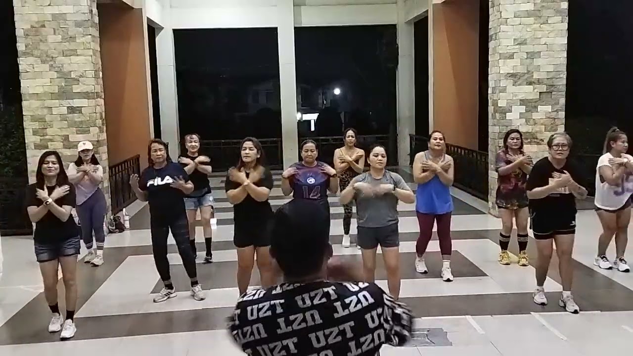 MJ Zumba lovers ♥️#haveyoueverseentherain 