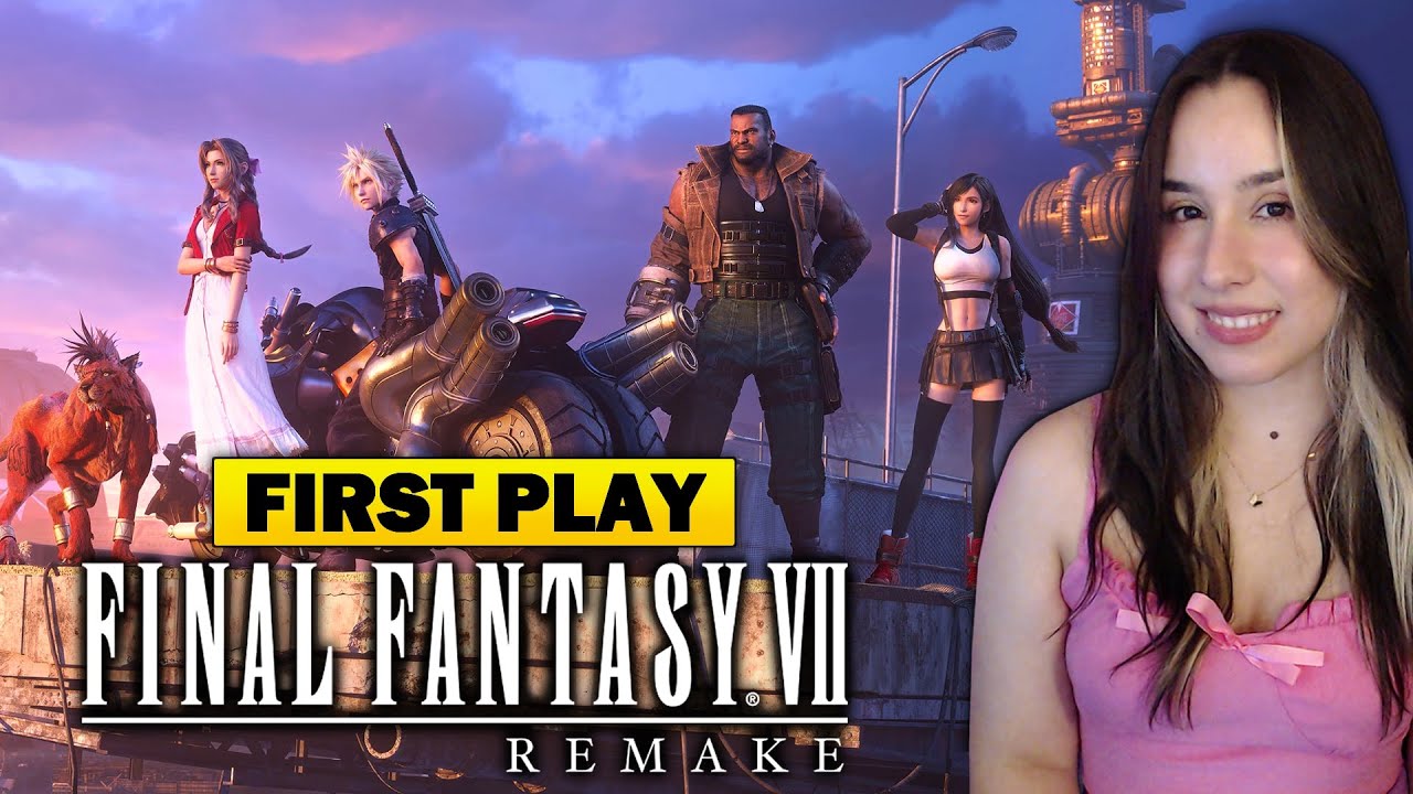 STARTING Final Fantasy VII Remake For The FIRST TIME!!! Part 1