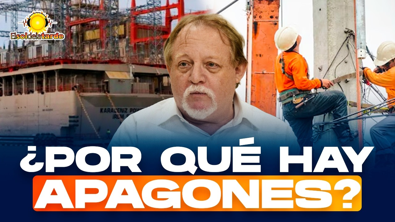 ¿Por qué hay apagones en RD? Henri Hebrard explica el sistema eléctrico y las barcazas.