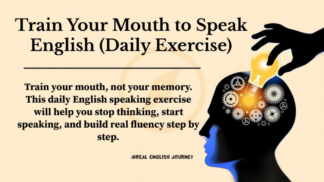 🎬 Train Your Mouth to Speak English (Daily Exercise)