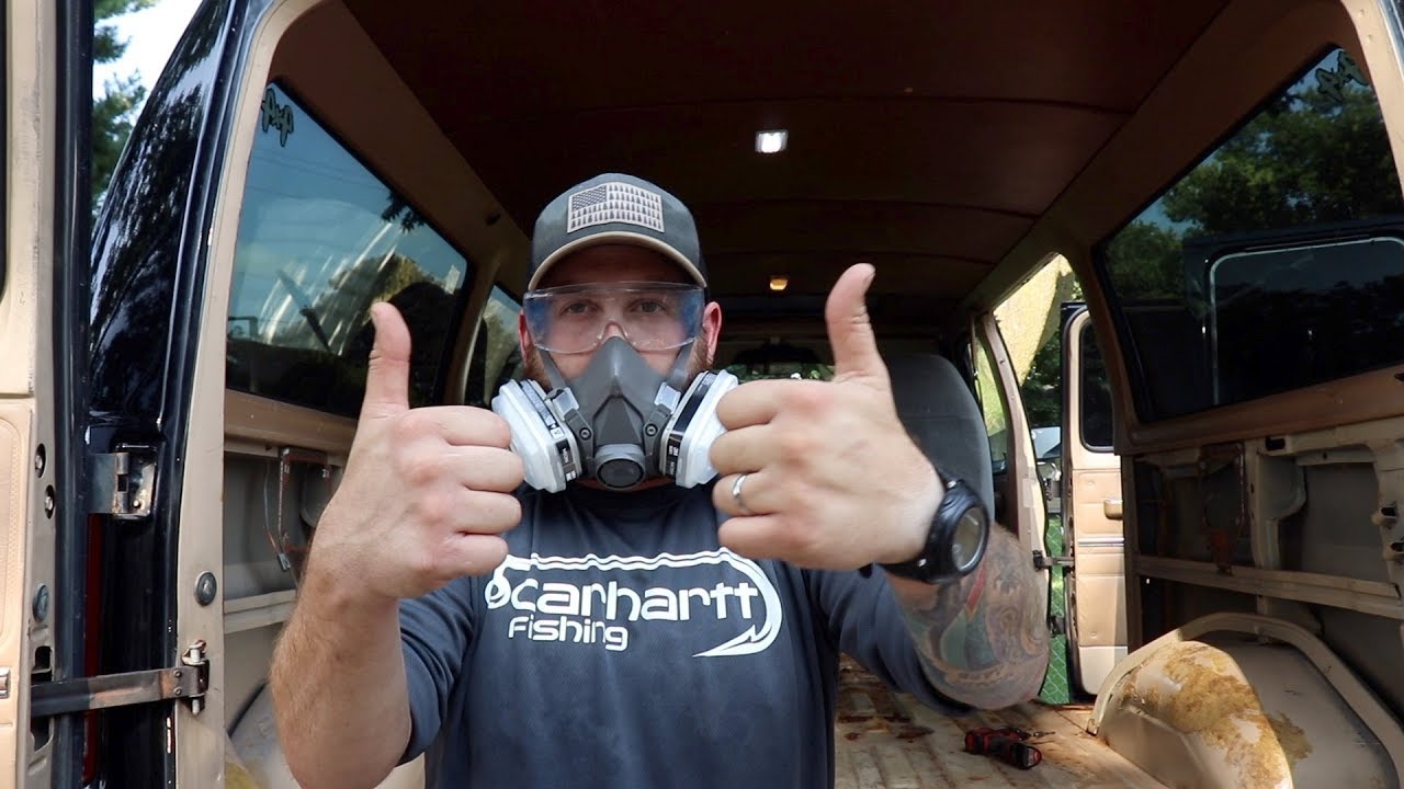 1985 E150 4X4 VAN CONVERSION-RUSTY FLOOR REPAIR-OUTSIDE THE BOX