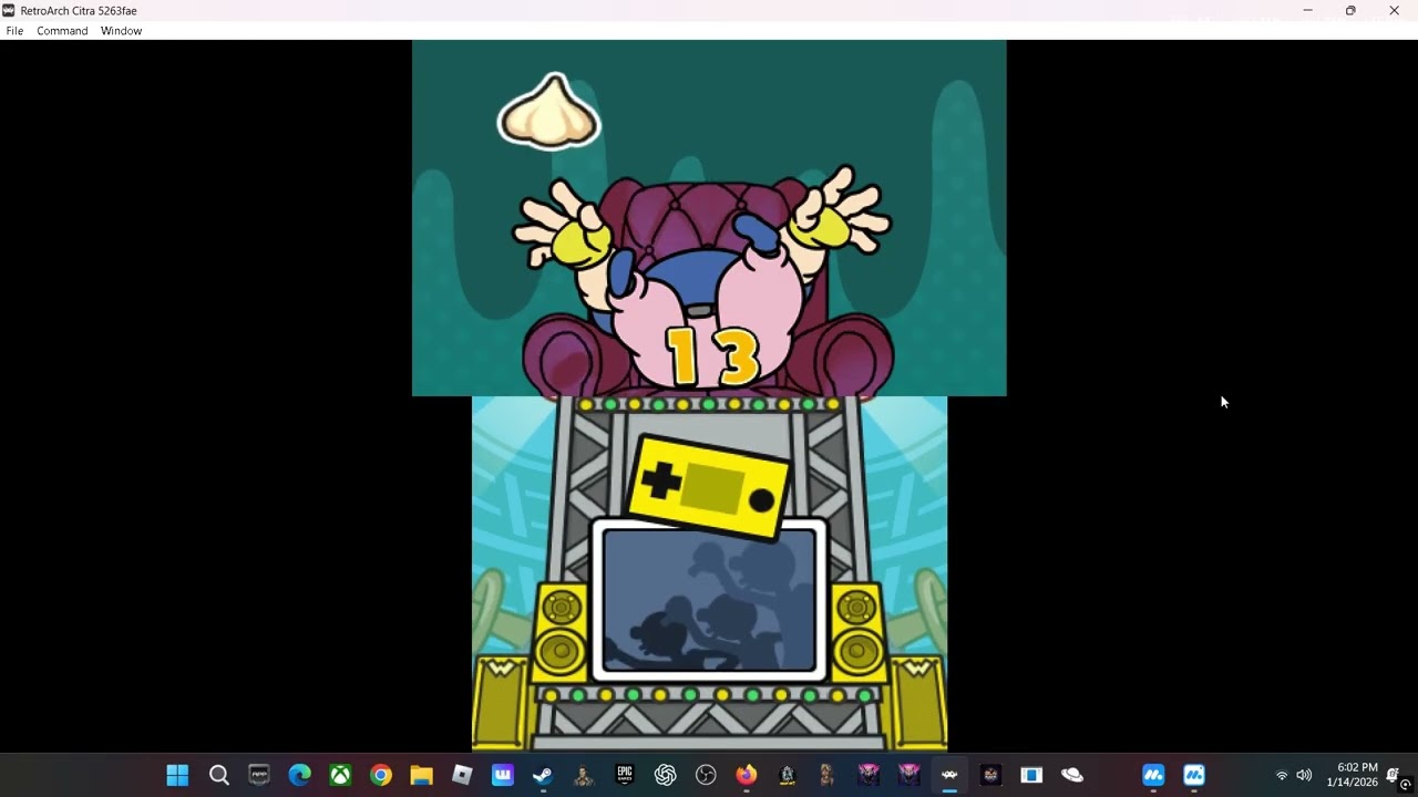 warioware gold  2nd gameplay retro pc