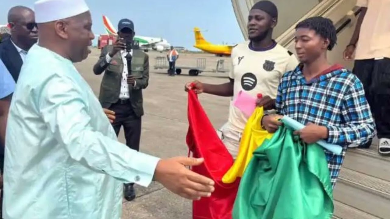 La Guin&eacute;e accueille 147 migrants de retour volontaire du Niger