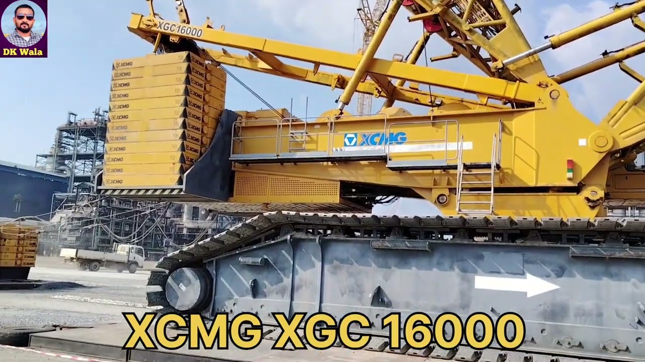 XCMG XGC 16000 Luffing boom UP