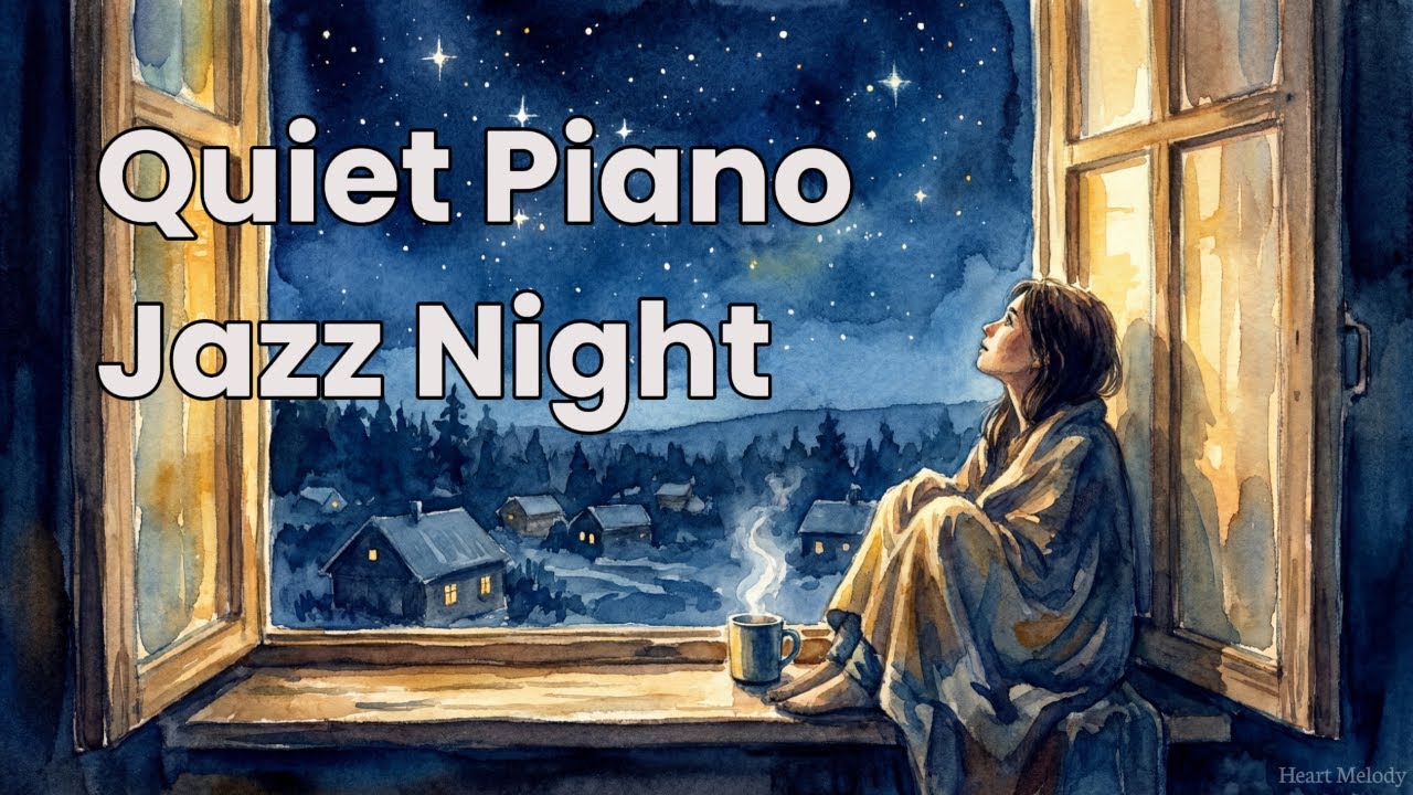 조용한 밤을 위한 피아노 재즈 🌙 Quiet Piano Jazz Night (1 Hour)