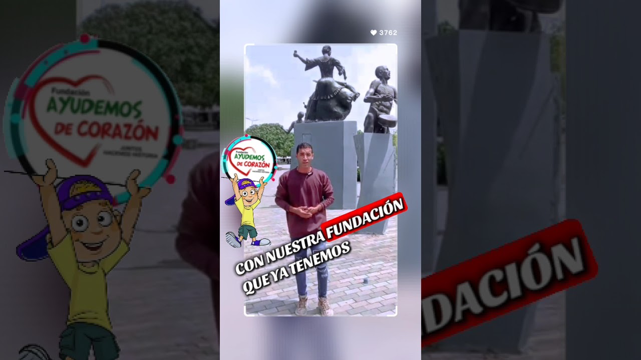 Montería Colombia Desde La Plaza María Varillas Nuestro Reportero De AYUDEMOS DE CORAZÓN Fundación..