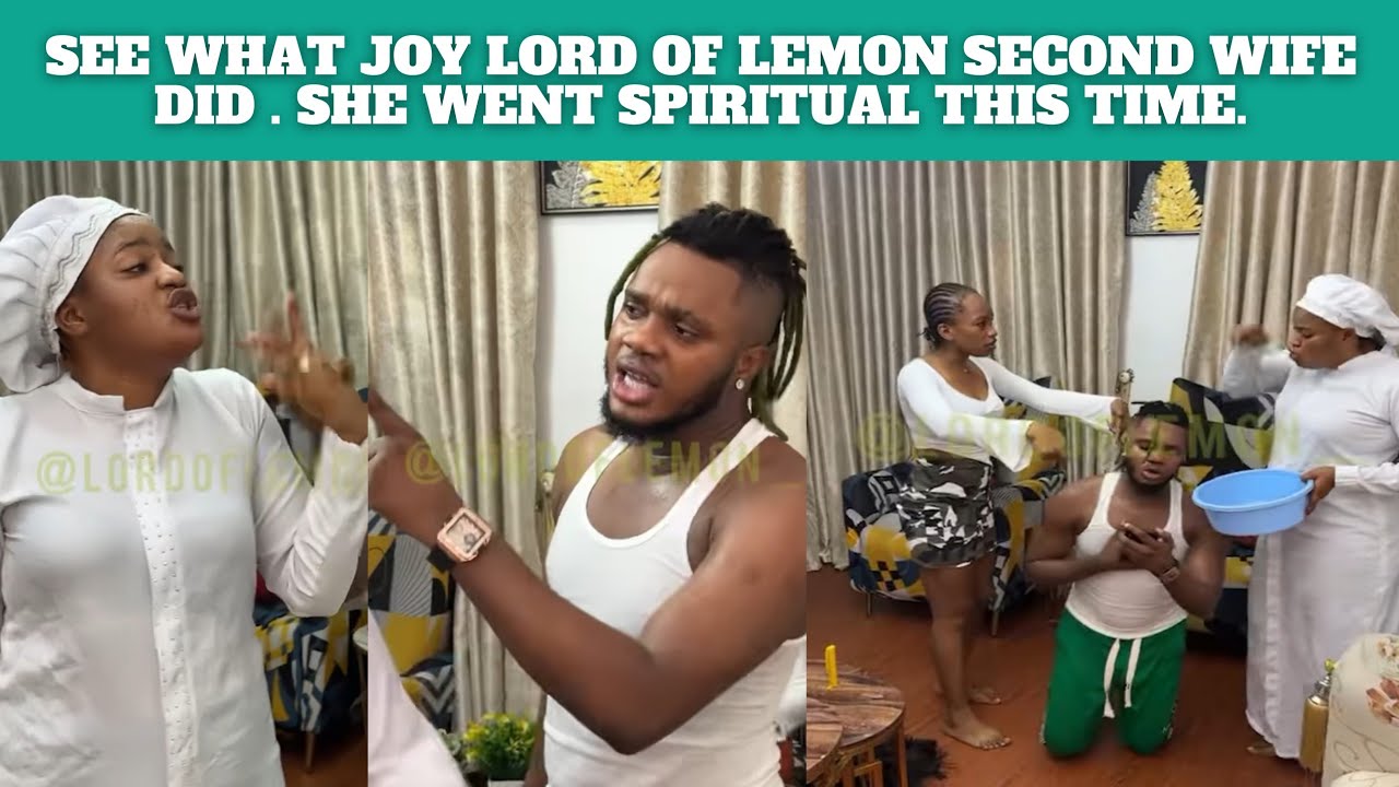 LORD OF LEMON SECOND WIFE JOY WENT DIABOLIC THIS TIME AROUND FOR LEMON AND MARY.
